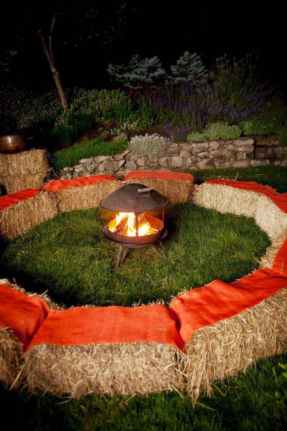 Cowboy Christmas Party ideas for fun activities; cooldown and tell stories with smores in the backyard.