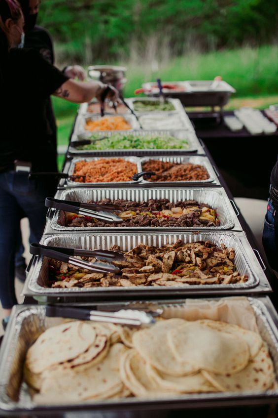 Mamma Mia party ideas for food a gyro station